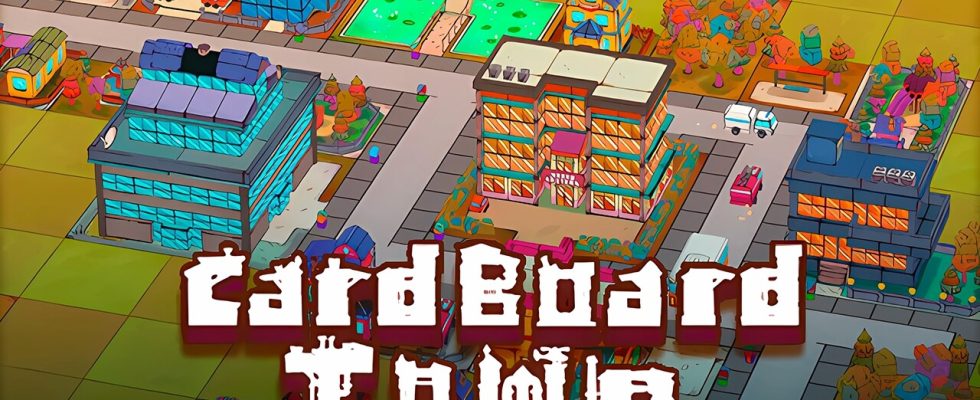 Dora Ozsoy Game Cardboard Town Passed 1000 Reviews on Steam