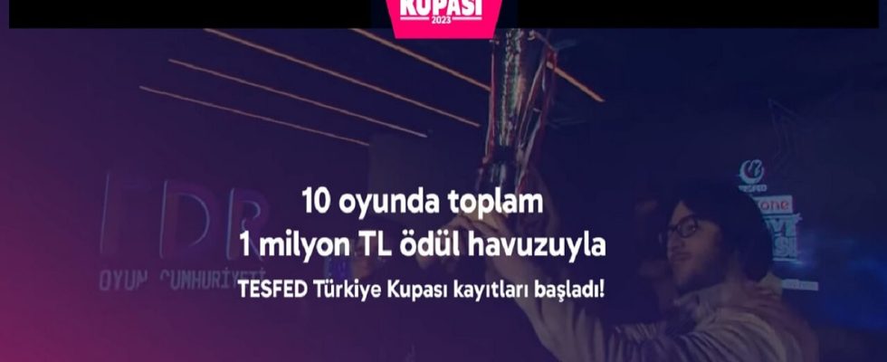 Esports TESFED Turkish Cup 2023 Registrations Started