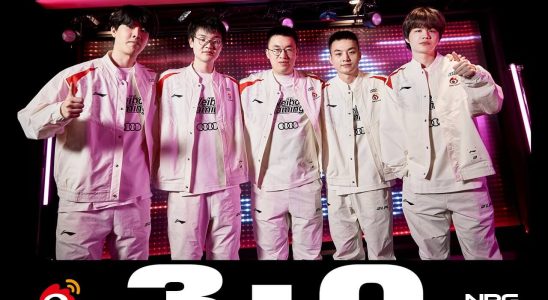 First Semi Finalist at Worlds 2023 Weibo Gaming