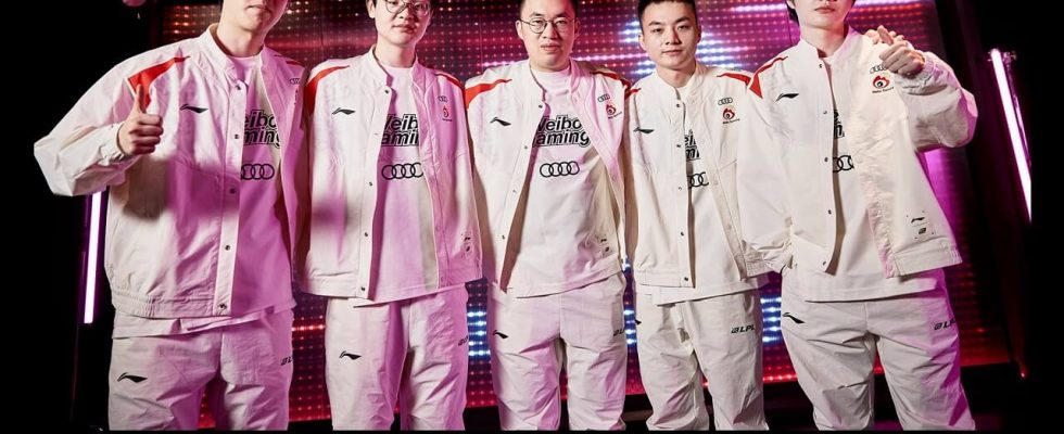 First Semi Finalist at Worlds 2023 Weibo Gaming