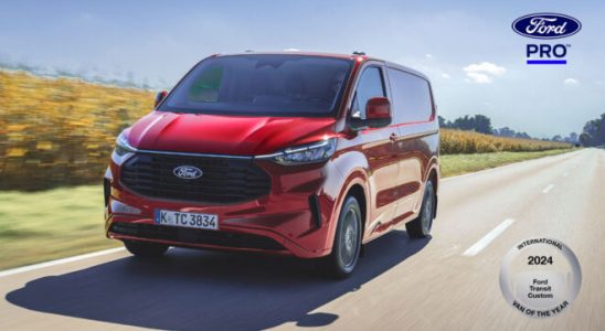 Ford Transit Custom produced in Turkey received an award