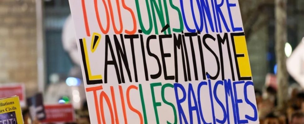 France no national unity around a march against anti Semitism on