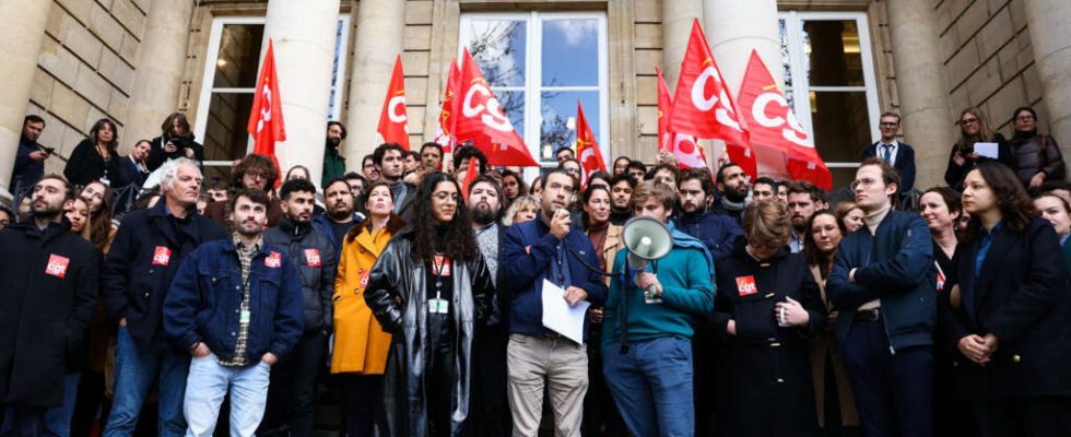 France strike of parliamentary collaborators