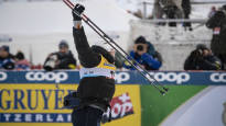 Funny reaction from Iivo Niskanens Norwegian sponsor to banging poles