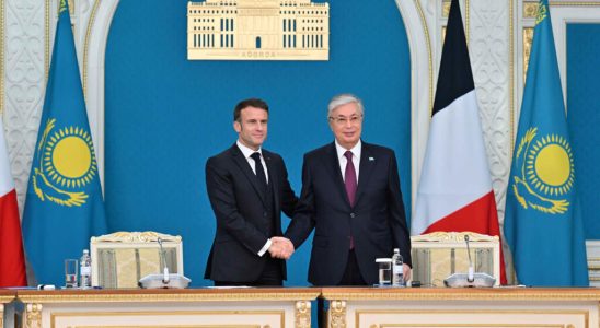 In Astana Emmanuel Macron wants to strengthen the strategic partnership