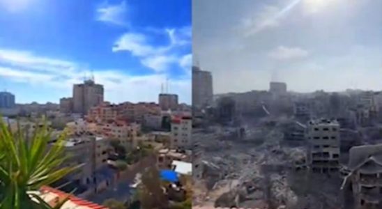 Latest situation in Gaza The extent of the destruction was