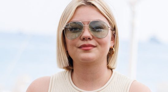 Louane catches the eye with a new haircut and an
