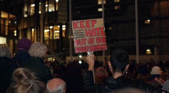 More than a thousand people turned out in Utrecht as