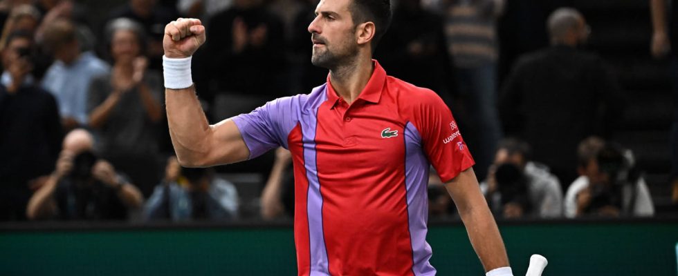 Paris Bercy Masters 1000 2023 Tsitsipas qualified Djokovic facing the title