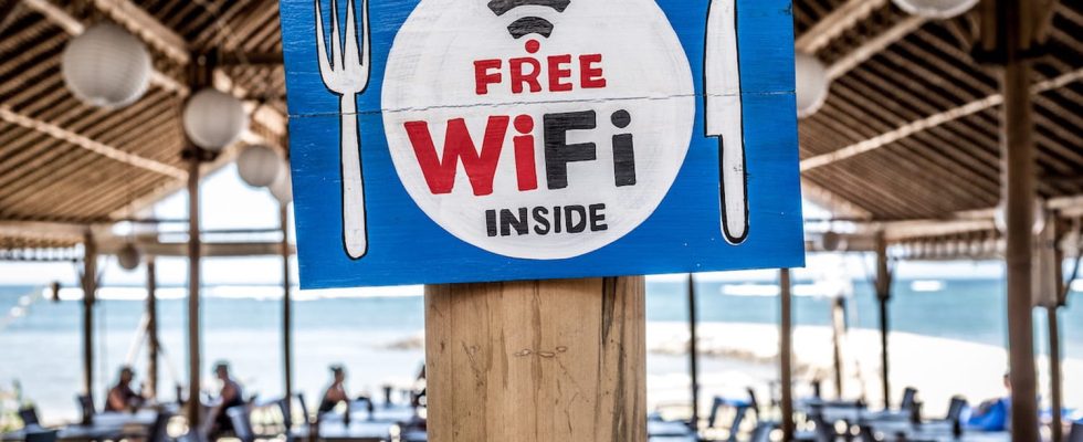 Public Wi Fi is very practical for enjoying an Internet connection
