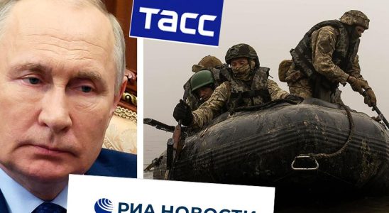 Russian state controlled media revealed fiasco deleted immediately