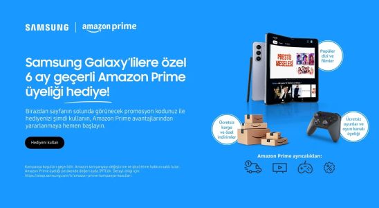 Samsung Turkiye Gives Free Amazon Prime