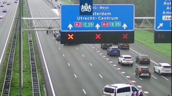 Serious injuries after major accident on A2 near Oudenrijn highway