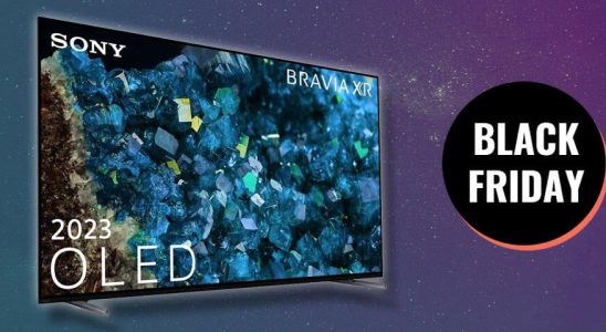 Sony OLED with a huge picture and spectacular sound now