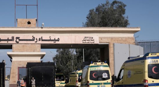 Swedish police at the border between Egypt and Gaza