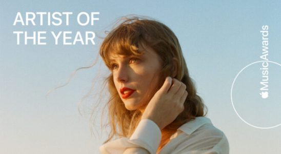 Taylor Swift becomes 2023 Apple Music Artist of the Year
