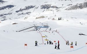 The Alpine Skiing World Cup illuminated by the Open Fiber