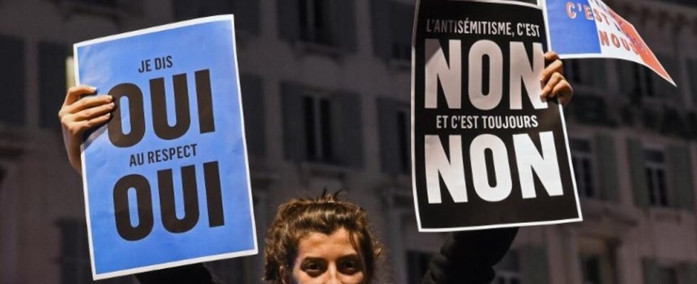 The concern of Jewish students in France