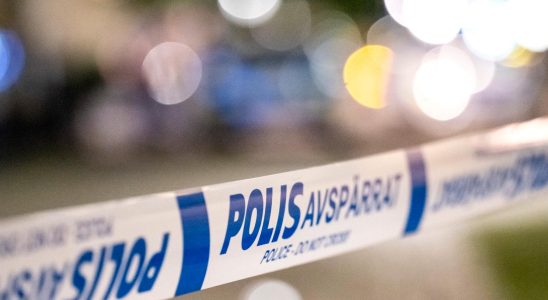 The police are investigating a serious crime in central Malmo