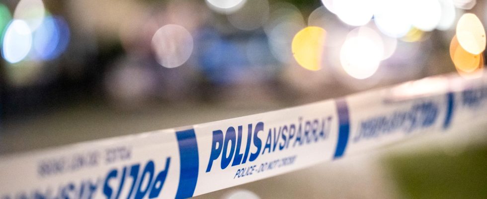 The police are investigating a serious crime in central Malmo