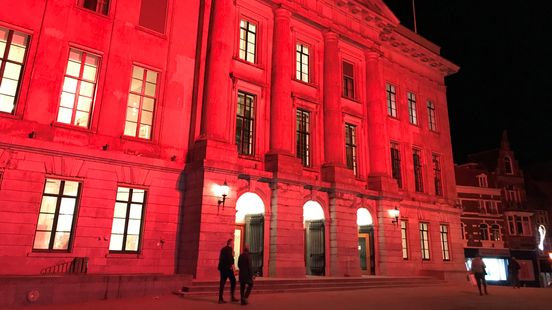 Utrecht buildings turn orange because of violence against women