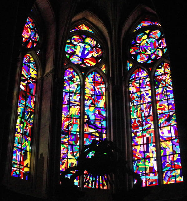 1701945362 142 At Notre Dame de Paris new contemporary stained glass windows What