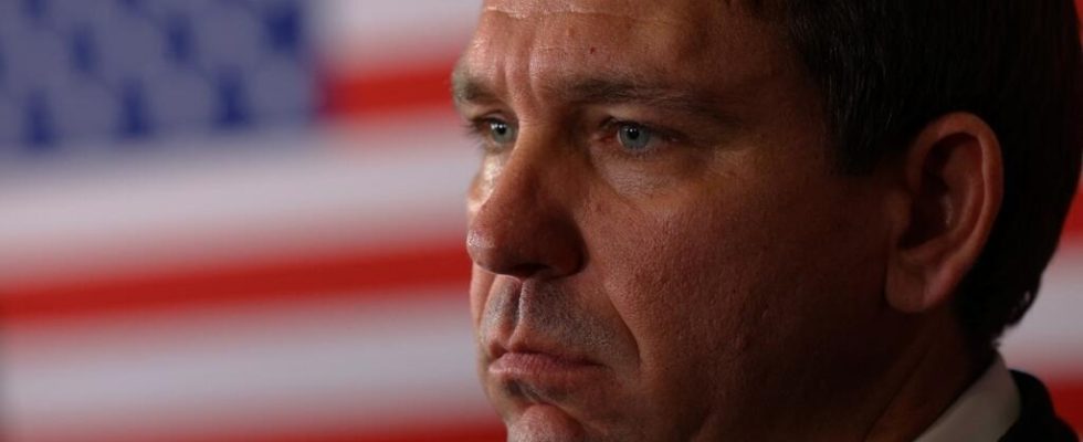 2023 the year Republican candidate Ron DeSantis failed to win