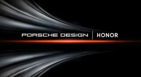 A smart device signed by Honor and Porsche Design is