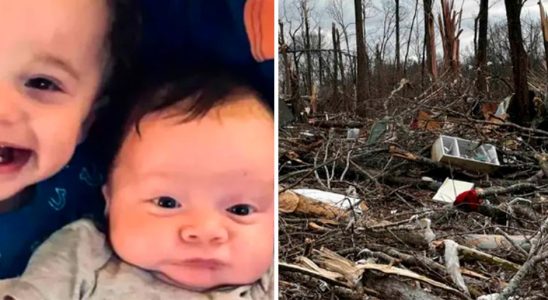 Baby Lord caught in tornado miraculously survived