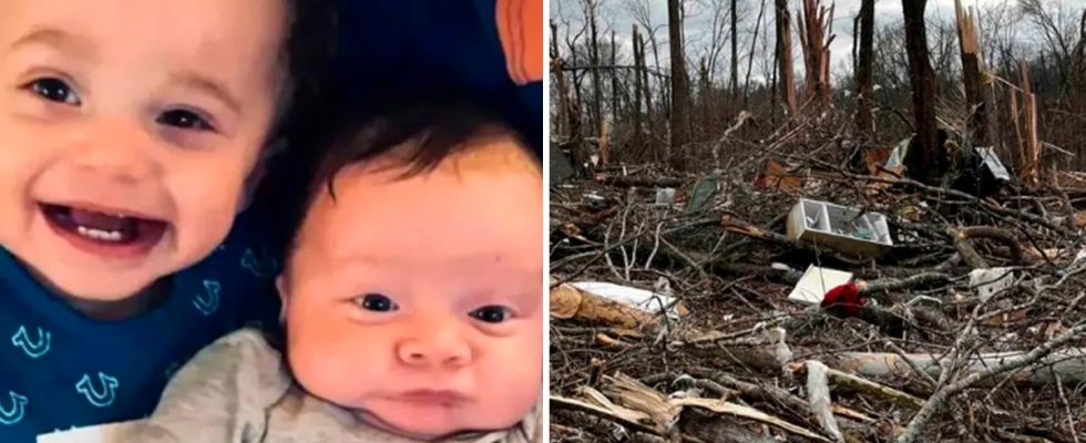 Baby Lord caught in tornado miraculously survived
