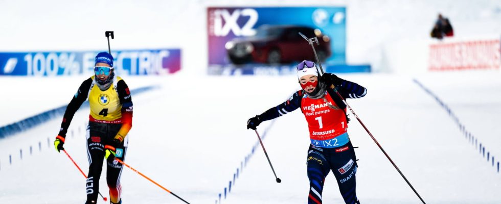 Biathlon the double for Lou Jeanmonnot Samuelsson impressive Results and