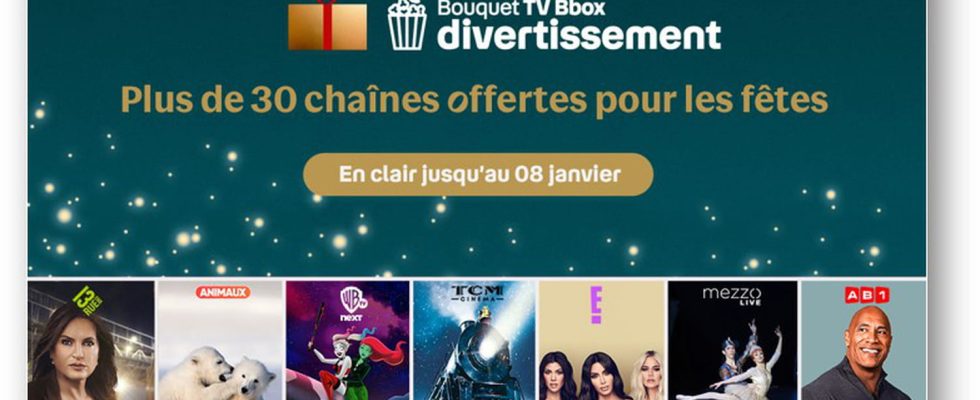 Bouygues Telecom transforms into Santa Claus and offers its Internet