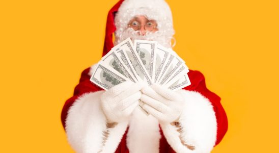 By the way how much does Santa Claus earn The
