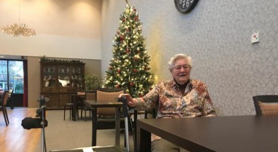 Christmas dinner in the Oudewater residential care center is a