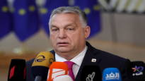 Defiant Orban arrived at the European Council meeting I see