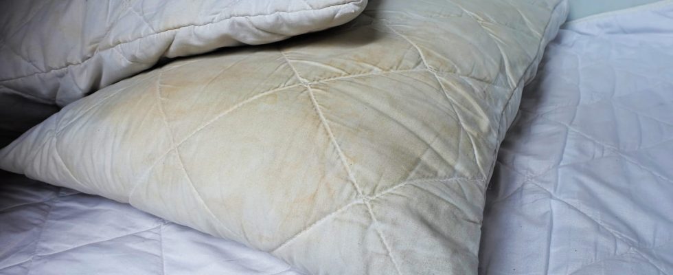 Do your pillows have yellow stains Heres how to wash