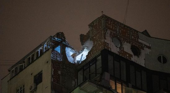 Drones crashed into high rises in Kyiv
