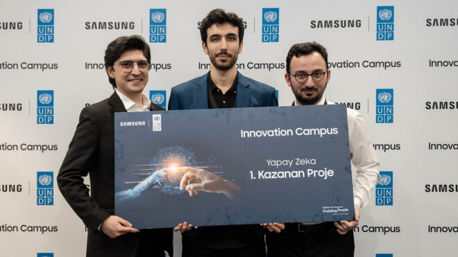 Educational opportunity for young people from Samsung and UNDP Turkey