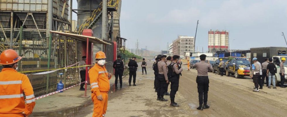 Explosion at a nickel factory in Indonesia 13 dead 46