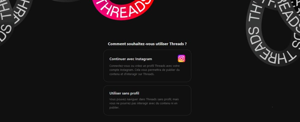 Finally available in France after months of waiting Threads is
