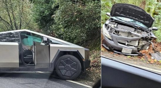 First accident news came for Tesla Cybertruck