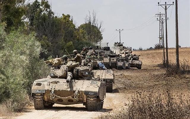 Flash claim from Israeli state television Land attacks on Gaza