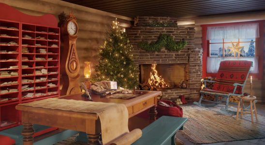 Help Santa sort his mail and stay in his cabin