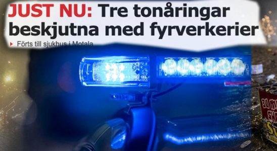 Hundreds of firework alarms throughout Sweden Risk of serious consequences