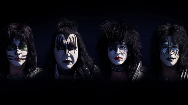 Kiss band immortalized with technology Video