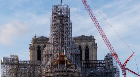 Lead in Notre Dame de Paris Why is the identical reconstruction