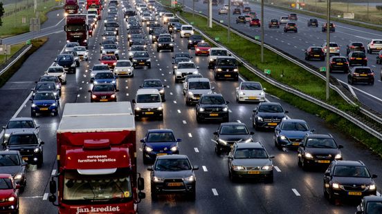 Less and less traffic jams in the province of Utrecht