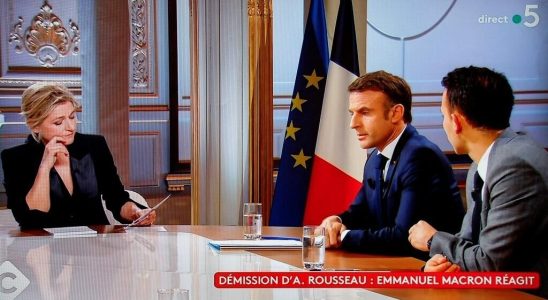Macron assumes the law on immigration a shield that we