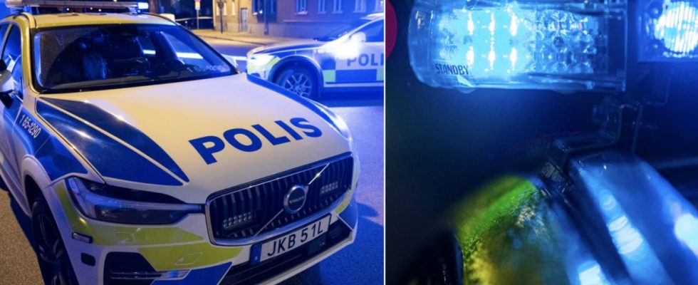 Man drove fake police car on E18 was chased