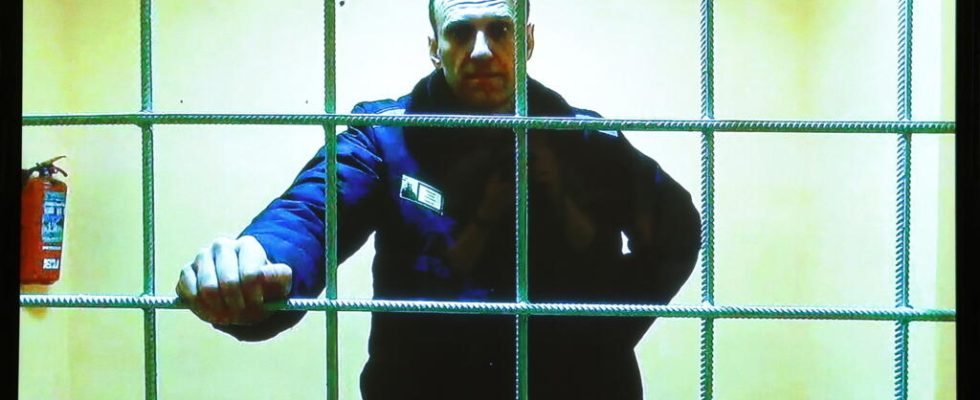 Russian opposition leader Navalny is in a penal colony in